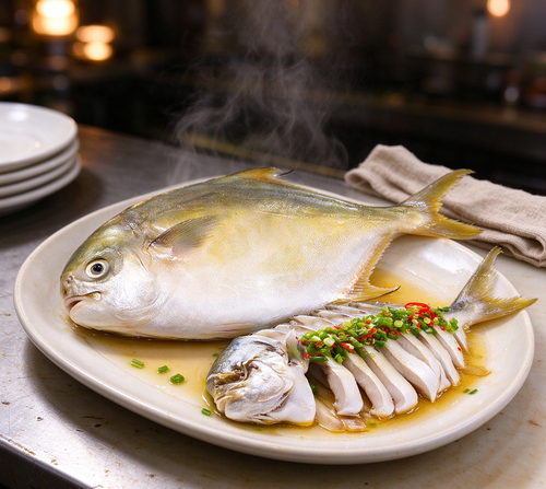 Golden Pomfret - view 2