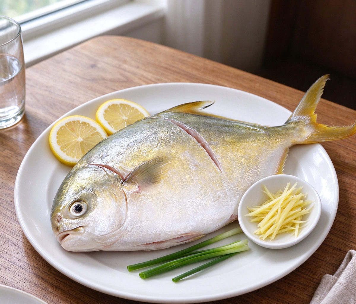 Golden Pomfret - view 3